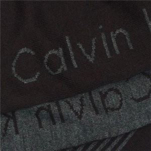 Calvin Klein（カルバンクライン） マフラー  77232 CHY BLACK CHERRY/CHARCOAL GREY