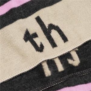 TOMMY HILFIGER（トミーヒルフィガー） マフラー  HTCB-1401 15 CHARCOAL