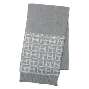 TOMMY HILFIGER（トミーヒルフィガー） マフラー  HTCB-1600 40 SILVER