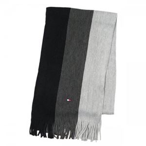 TOMMY HILFIGER（トミーヒルフィガー） マフラー  H8CB3600 1 BLACK