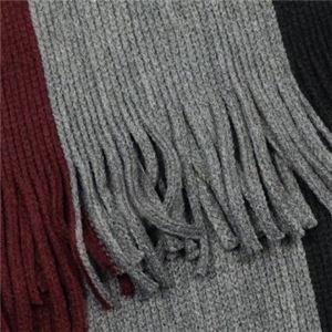 TOMMY HILFIGER（トミーヒルフィガー） マフラー  H8CB3600 605 BURGUNDY
