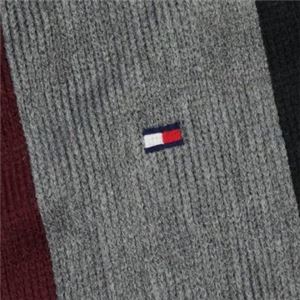 TOMMY HILFIGER（トミーヒルフィガー） マフラー  H8CB3600 605 BURGUNDY