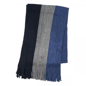 TOMMY HILFIGER（トミーヒルフィガー） マフラー  H8CB3600 435 INDIGO