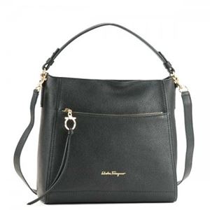 Ferragamo(�t�F���K��) �g�[�g�o�b�O 21F865 NERO