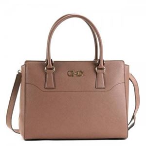 Ferragamo(�t�F���K��) �g�[�g�o�b�O 21F271 NEW MOKA CACAO/FONDE TISSU S.SOFT