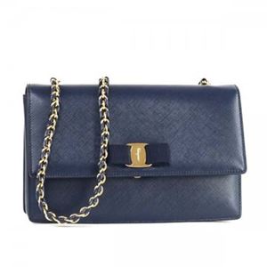 Ferragamo(�t�F���K��) �V�����_�[�o�b�O 21E480 600215 OXFORD BLUE