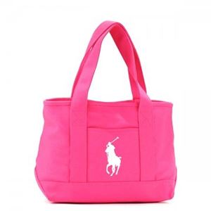 RalphLauren�i�����t���[�����j �g�[�g�o�b�O 950341 FUCHSIA�^WHITE�iFLORAL LINING�j