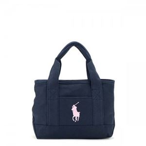 RalphLauren�i�����t���[�����j �g�[�g�o�b�O 950346 NAVY�^BLUSH PINK