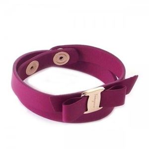 Ferragamo�i�t�F���K���j �u���X���b�g  342254 658780 SANGRIA/ORO CH