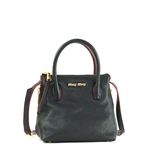 MIUMIU�i�~���E�~���E�j �i�i���K�P�o�b�O 5BA003V F0LI4 NERO/RUBINO