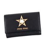 MIUMIU�i�~���E�~���E�j 3�܂�J�[�h 5MH373 F0002 NERO