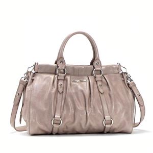 MIUMIU�i�~���E�~���E�j �n���h�o�b�O RT0383 10F MUGHETTO