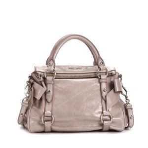 MIUMIU�i�~���E�~���E�j �i�i���K�P�o�b�O RT0438 F010F MUGHETTO