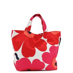 marimekko�i�}�����b�R�j �g�[�g�o�b�O 40965 1 WHITE/RED