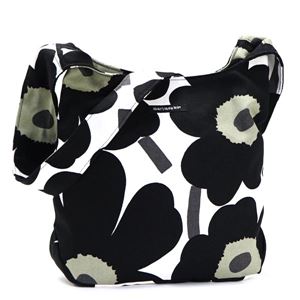 marimekko�i�}�����b�R�j �i�i���K�P�o�b�O 42630 30 WHITE/BLACK