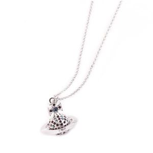 Vivienne Westwood�i���B���B�A���E�G�X�g�E�b�h�j �y���_���g/�l�b�N���X 752246B/1 MONTANA/SIAM/RHODIUM