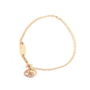 Vivienne Westwood�i���B���B�A���E�G�X�g�E�b�h�j �u���X���b�g BB624252/2 WHITE CUBIC ZIRCONIA/GOLD