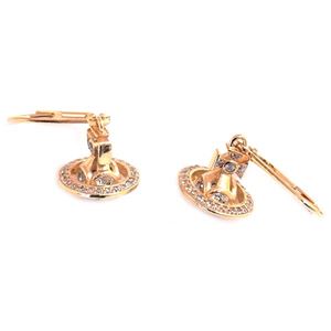 Vivienne Westwood�i���B���B�A���E�G�X�g�E�b�h�j �s�A�X BE624253/2 WHITE CUBIC ZIRCONIA/GOLD