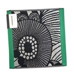 marimekko(マリメッコ) タオル 68471 960 GREEN/WHITE/BLACK