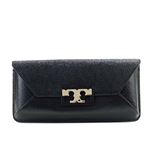 TORY BURCH�i�g���[�o�[�`�j �N���b�` 34453 1 BLACK
