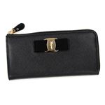 Ferragamo�i�t�F���K���j L���t�@�X�i�[�����z 22C124 588279 NERO