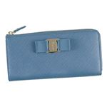 Ferragamo�i�t�F���K���j L���t�@�X�i�[�����z 22C124 674881 BLU STONE