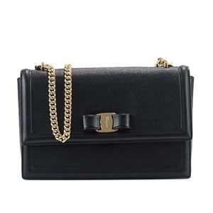 Ferragamo�i�t�F���K���j �V�����_�[�o�b�O 21G462 674278 NERO