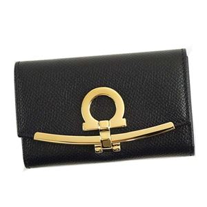 Ferragamo�i�t�F���K���j �L�[�P�[�X 22C879 674015 NERO