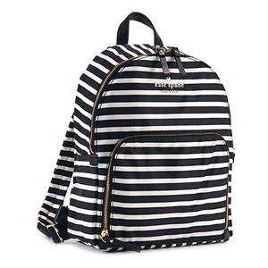 KATE SPADE�i�P�C�g�X�y�[�h�j �o�b�N�p�b�N PXRU7648 71 BLACK/CLOTTED CREAM