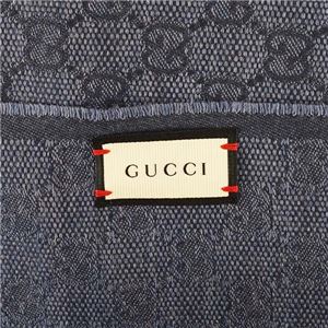 Gucci（グッチ） マフラー 147351 4273 SAPPHIRE/BORDEAUX