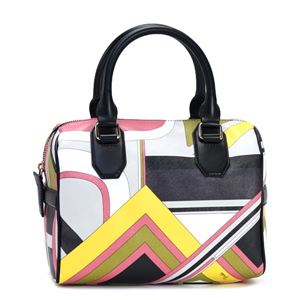 Emilio Pucci�i�G�~���I�v�b�`�j �n���h�o�b�O  47BC70 31 MUSCHIO/GIALLO
