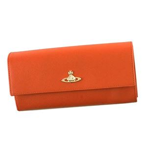 Vivienne Westwood(ヴィヴィアンウエストウッド) フラップ長財布 321522-10083 269 ORANGE