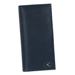 Ferragamo(フェラガモ) フラップ長財布 669772 588848 ULTRA MARINE