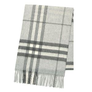 Burberry(バーバリー) マフラー GIANT ICON 168 BBR PALE GREY MEL CHK R