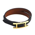 Hermes�i�G�����X�j �u���X���b�g  064692CC AA NOIR/FAUVE