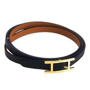 Hermes�i�G�����X�j �u���X���b�g  064650CC 89 NOIR