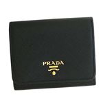 Prada(プラダ) 三つ折り財布(小銭入れ付) 1MH176 F0002 NERO