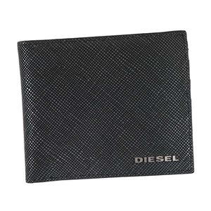 DIESEL(ディーゼル) 二つ折り財布(小銭入れ付) X04743 H5767 BLACK/ANTHRACITE