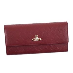 Vivienne Westwood(ヴィヴィアンウエストウッド) フラップ長財布 321515-10158 5 BORDEAUX