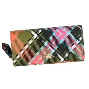 Vivienne Westwood(ヴィヴィアンウエストウッド) フラップ長財布 51060001-40010 O115 MULTI