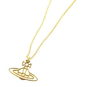 Vivienne Westwood�i���B���B�A���E�G�X�g�E�b�h�j �y���_���g/�l�b�N���X  BP60/3  YELLOW GOLD