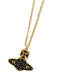 Vivienne Westwood�i���B���B�A���E�G�X�g�E�b�h�j �y���_���g/�l�b�N���X  BP624994/2  BLACK CZ