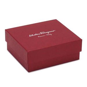 Ferragamo（フェラガモ） ベルト 675542 312615 NERO／HICKORY 長さ109.5/119.5 幅3.5cm ベルト穴5