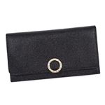 Bvlgari(ブルガリ) フラップ長財布 39373 BLACK