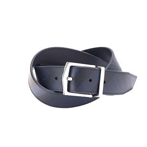 Burberry(バーバリー) ベルト 3996177 NAVY BLACK 96cmまで対応 幅3.5 ベルト穴5