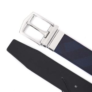 Burberry(バーバリー) ベルト 3996177 NAVY BLACK 96cmまで対応 幅3.5 ベルト穴5