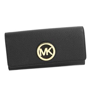 MICHAEL KORS(マイケルコース) F フラップ長財布 35F0GFTE1L BLACK