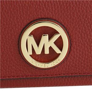 MICHAEL KORS（マイケルコース） F フラップ長財布  35F0GFTE1L  CHERRY