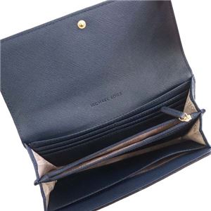 MICHAEL KORS（マイケルコース） F フラップ長財布  35F0GFTE1L  NAVY
