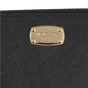 MICHAEL KORS（マイケルコース） F L字ファスナー長財布  35F7GTTE7L  BLACK